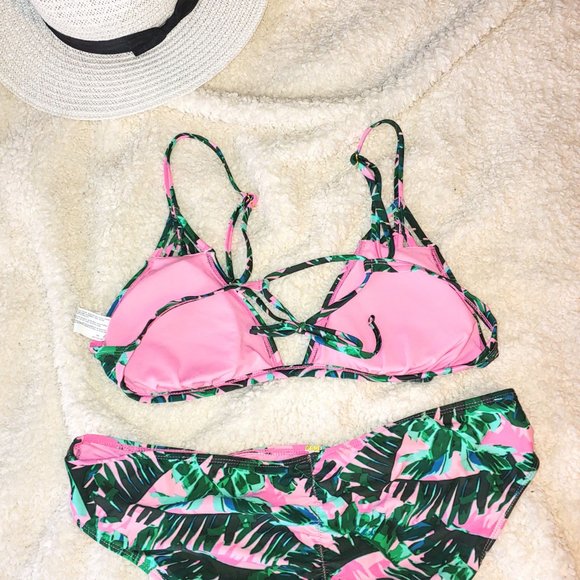 Ninety Five Tropical Print Bikini - Picture 2 of 5